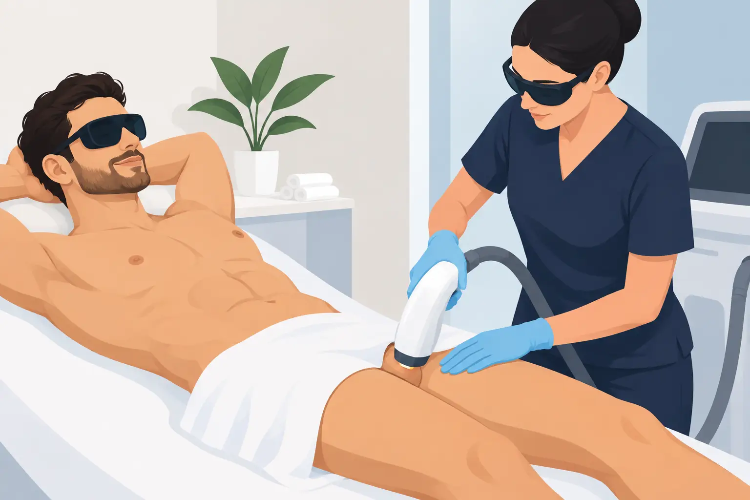 What Is Brazilian Laser Hair Removal for Men?